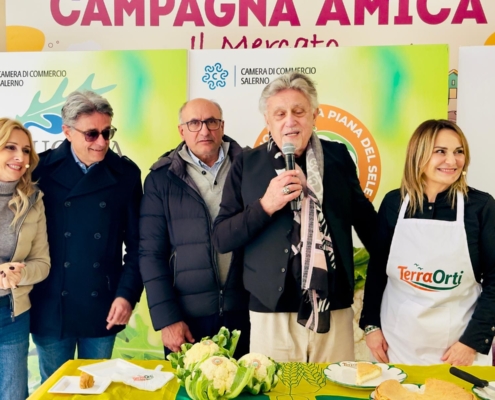 Cooking show alla bottega Terra Orti di Salerno